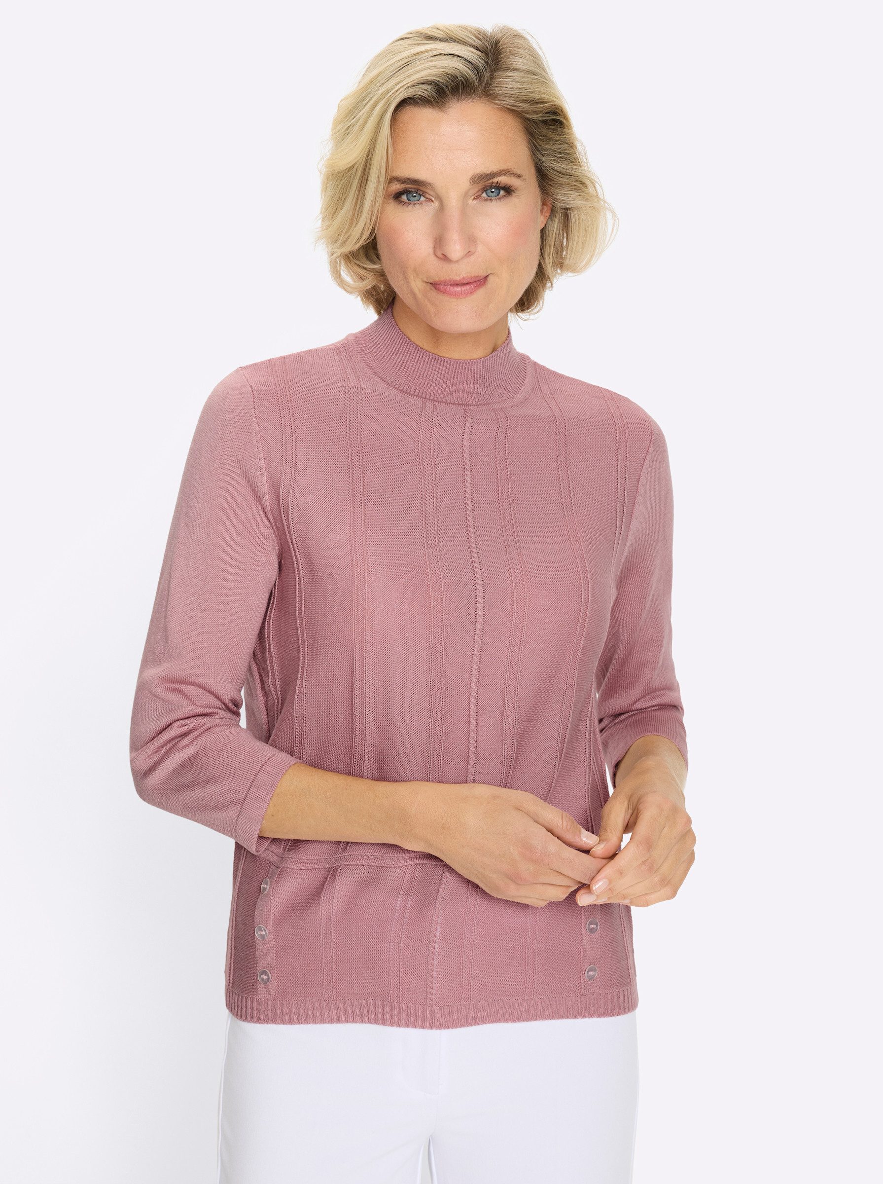 Strickpullover 3/4-Arm-Pullover 3/4-Arm