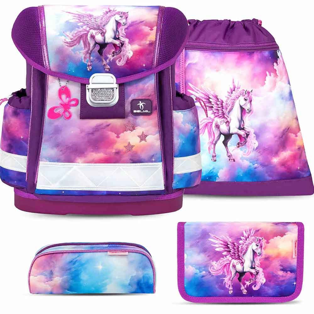 Belmil Schulranzen Set Classy 10-teilig 2025 Mädchen Pegasus