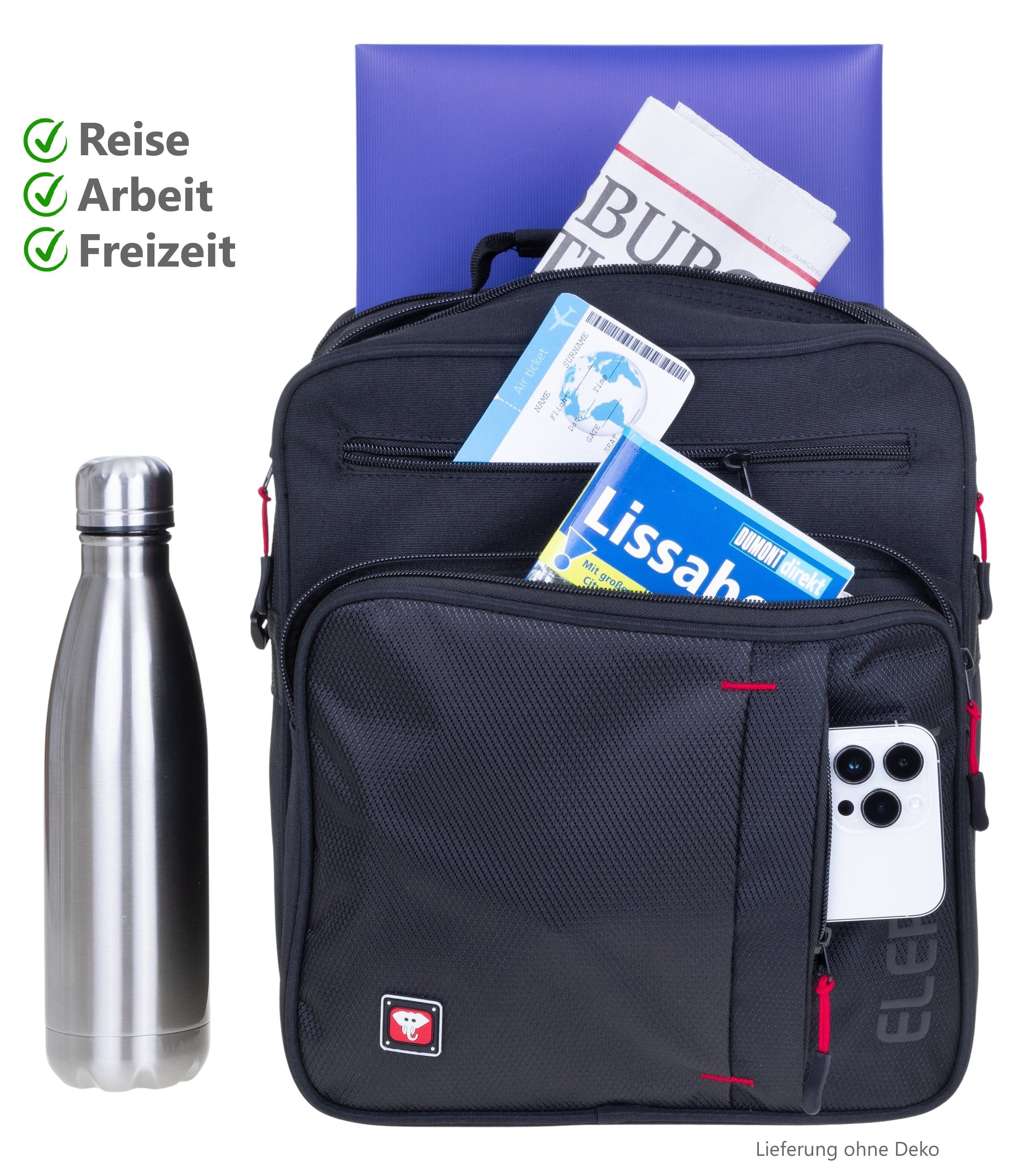 ELEPHANT Flugumhänger Arbeitstasche Reise Tasche Büro Freizeit Hochformat, günstig online kaufen