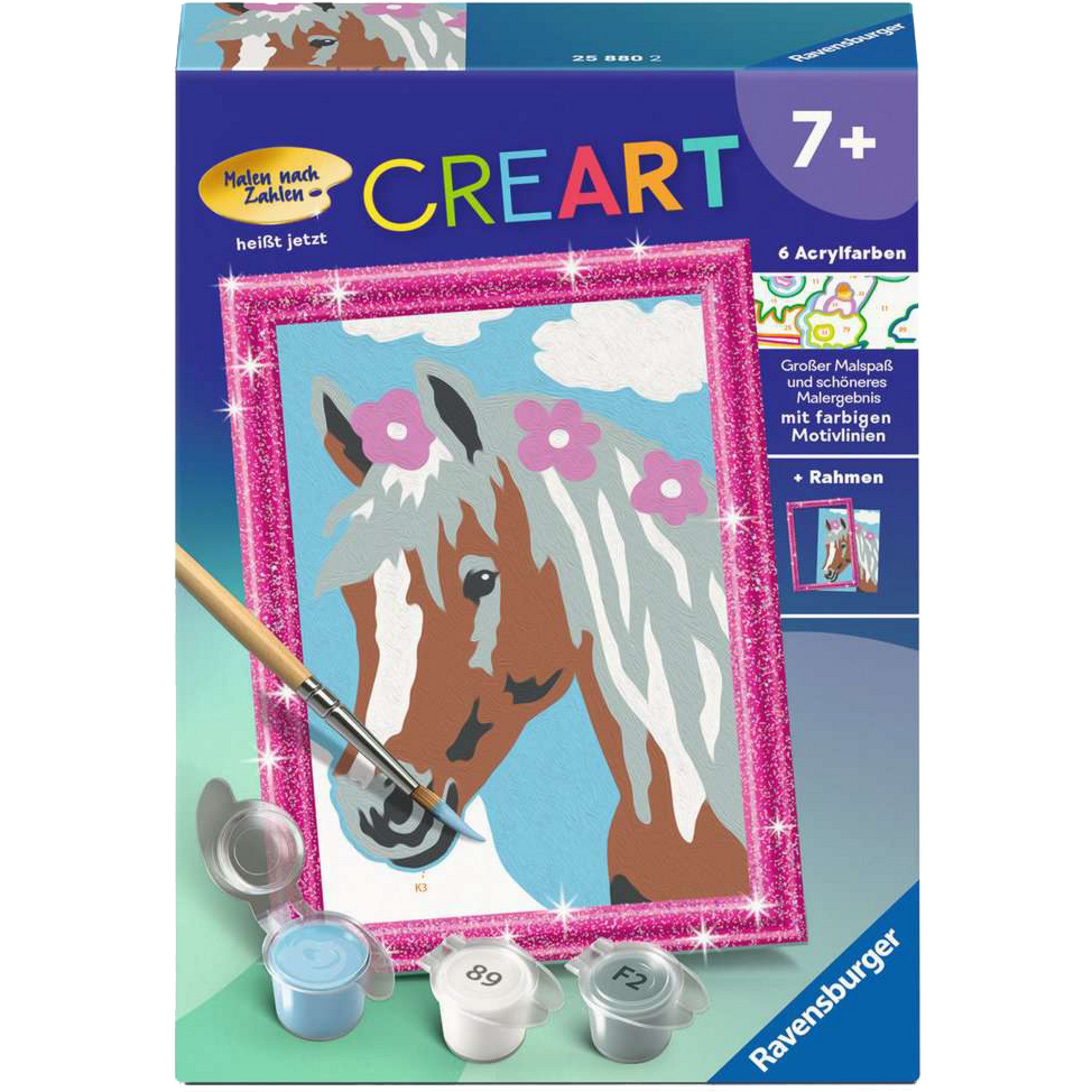 Ravensburger Kreativset Ravensburger CreArt - Hübsche Stute, Malen