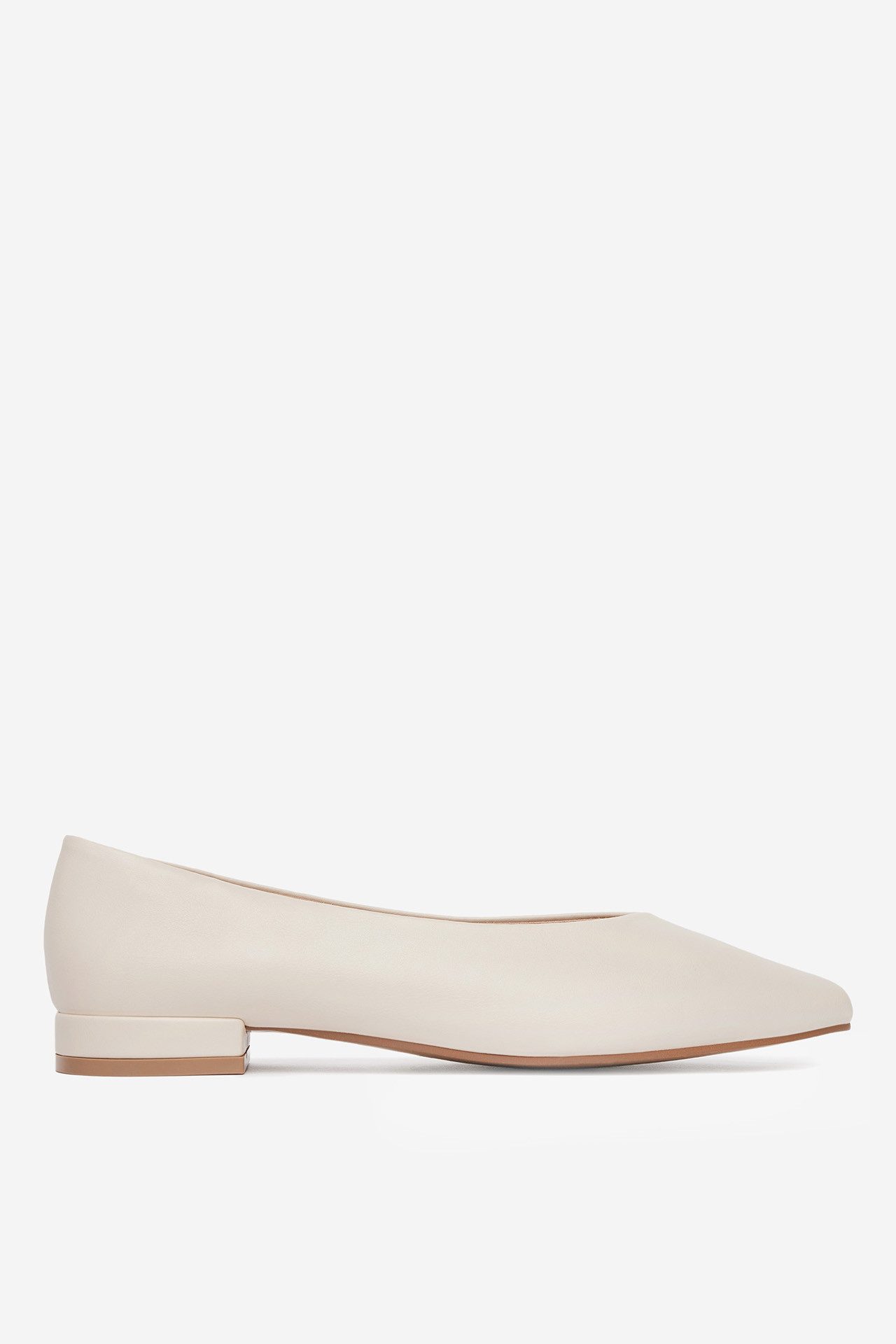 Jenny JENNY Damen Ballerina 39 natur 5903698726540 Ballerina