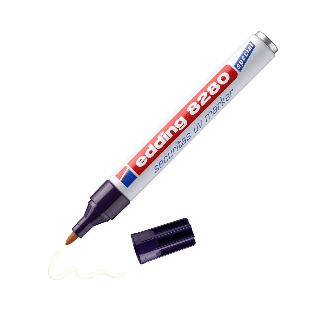 edding Permanentmarker 1 Securitas UV-Marker No. 8020 Rundspitze 1,5-3mm