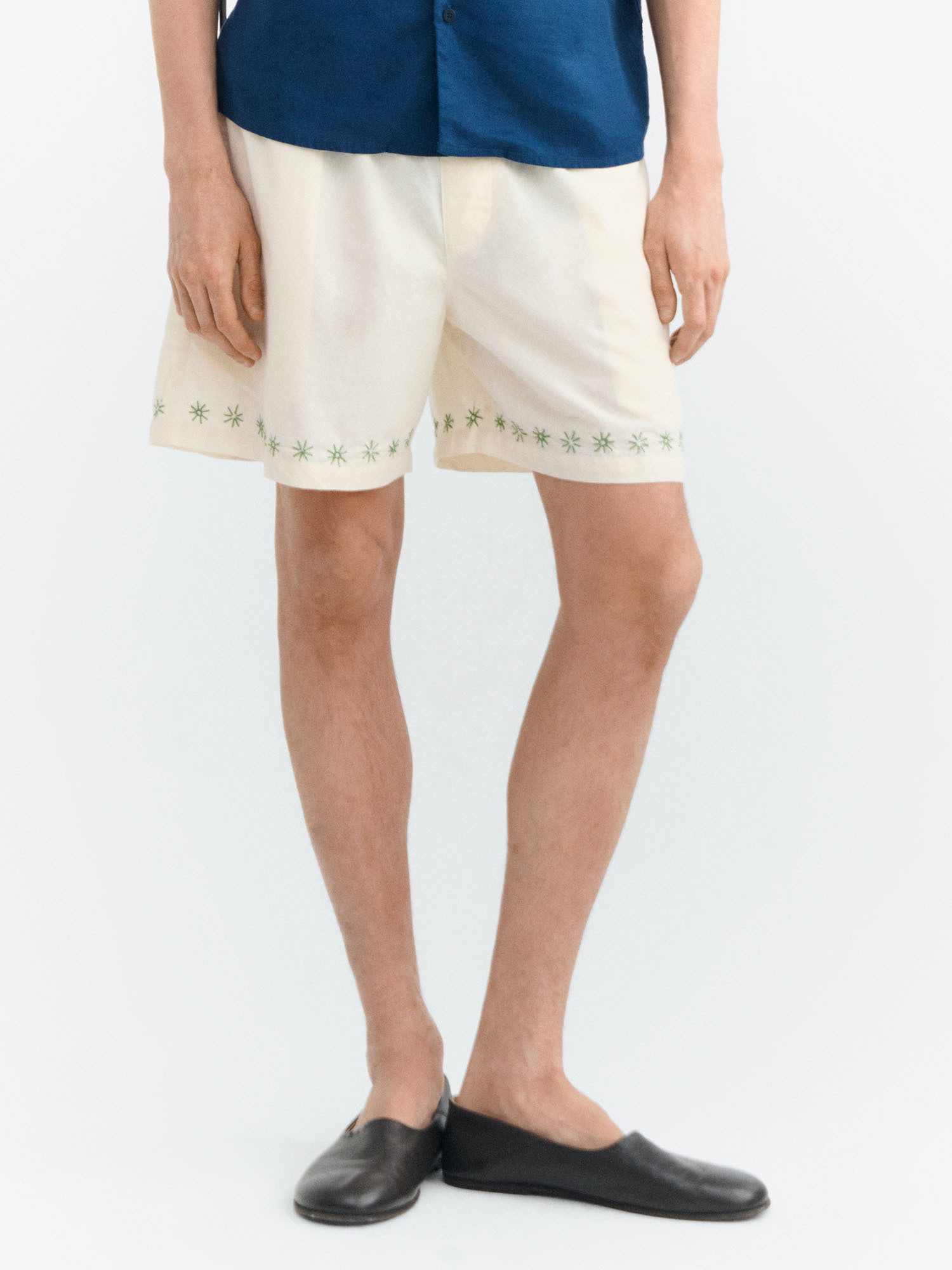 Thinking Mu Shorts Embroidery Haitam Shorts