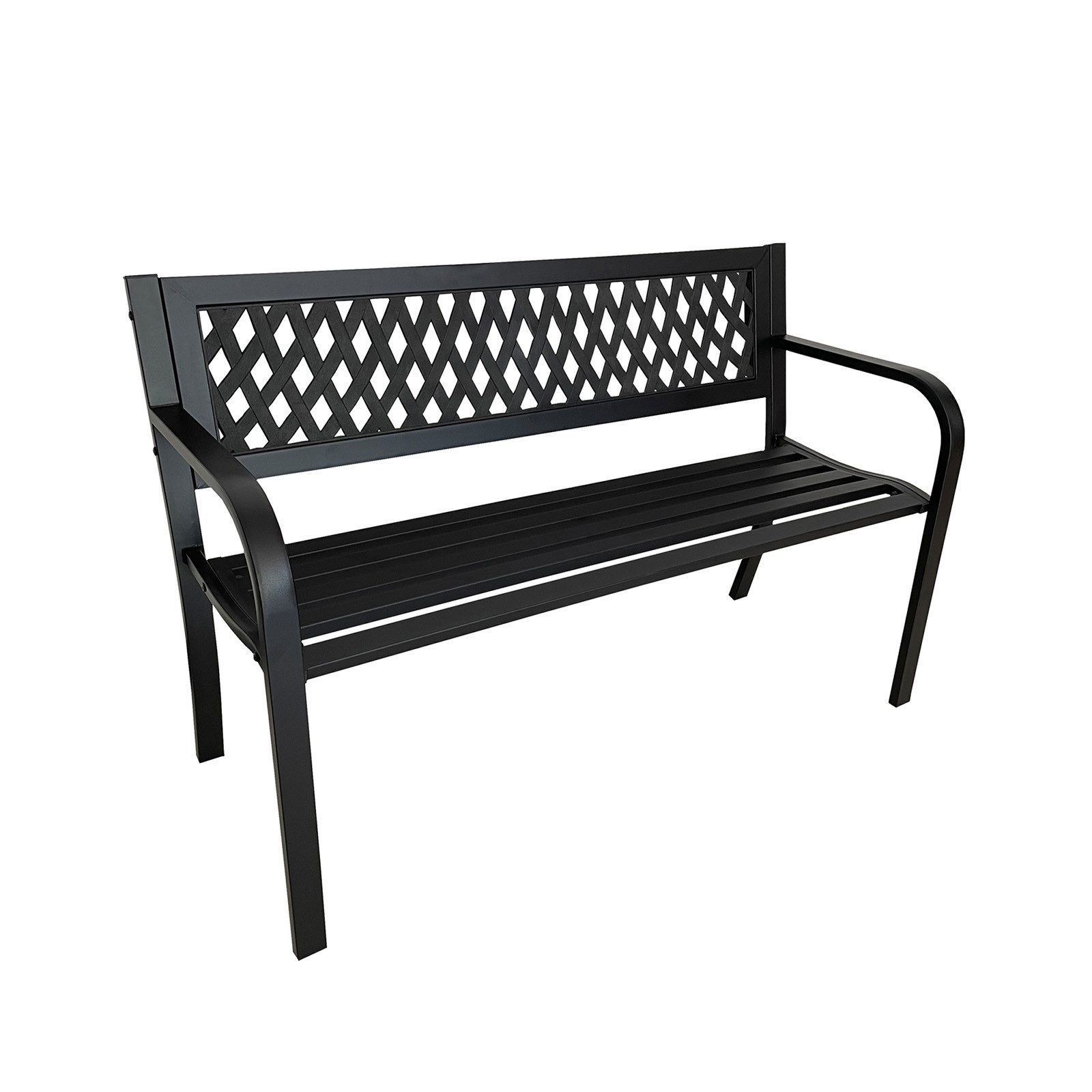 HTI-Living Gartenbank Gartenbank Metallbank Schwarz (Stück, günstig online kaufen