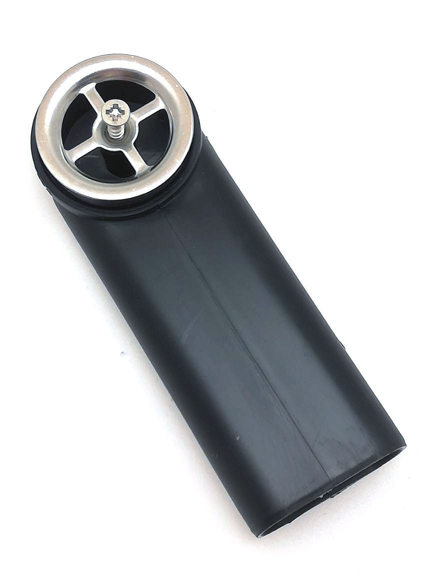 keenberk Ab-Überlaufgarnitur Überlauf Oberteil flacher Anschluss für Küchenspülen mit Überlaufloch