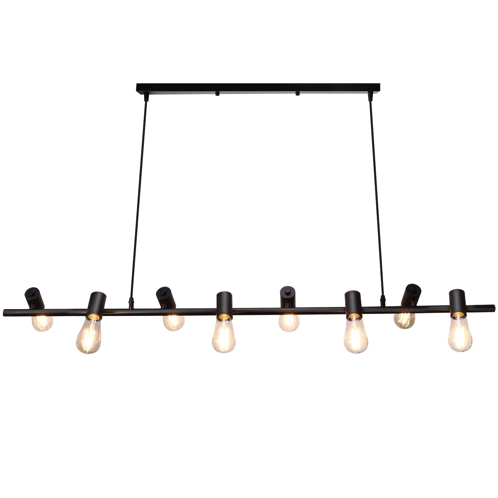 BlingBin Pendelleuchte Vintage Pendellampe 6/8/10 Köpfe günstig online kaufen