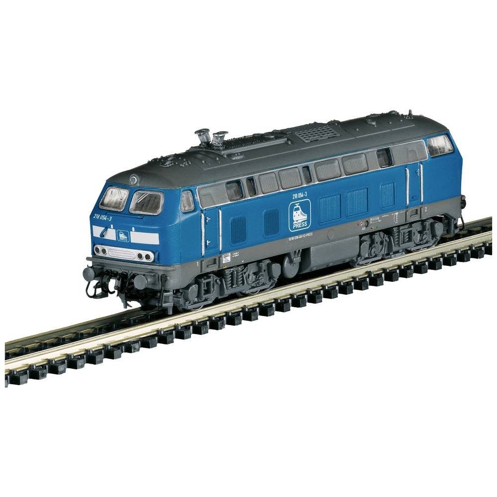 MiniTrix Diesellokomotive N Diesellok 218 054-3 der Press