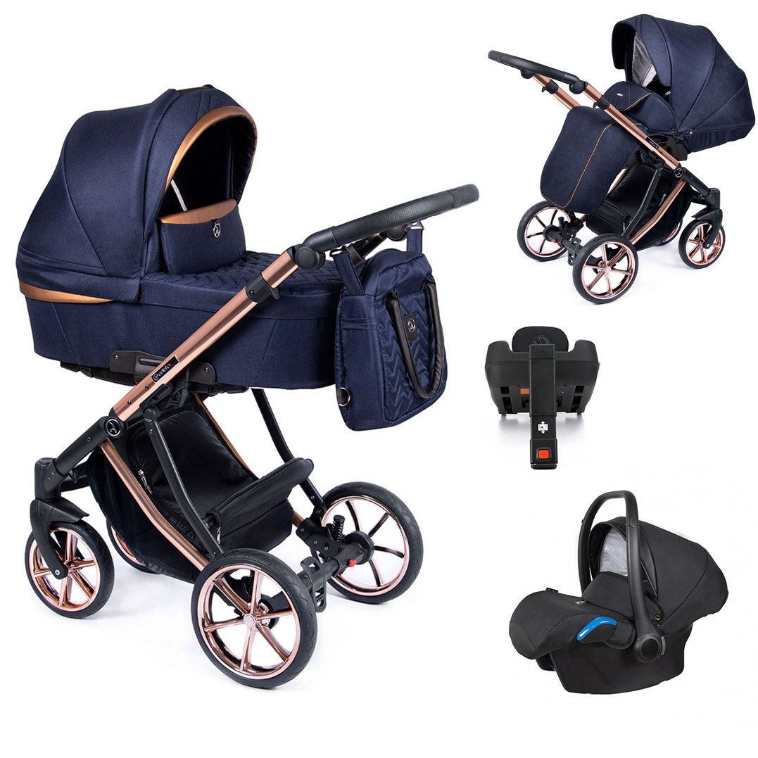 Navy = Gestell kupfer