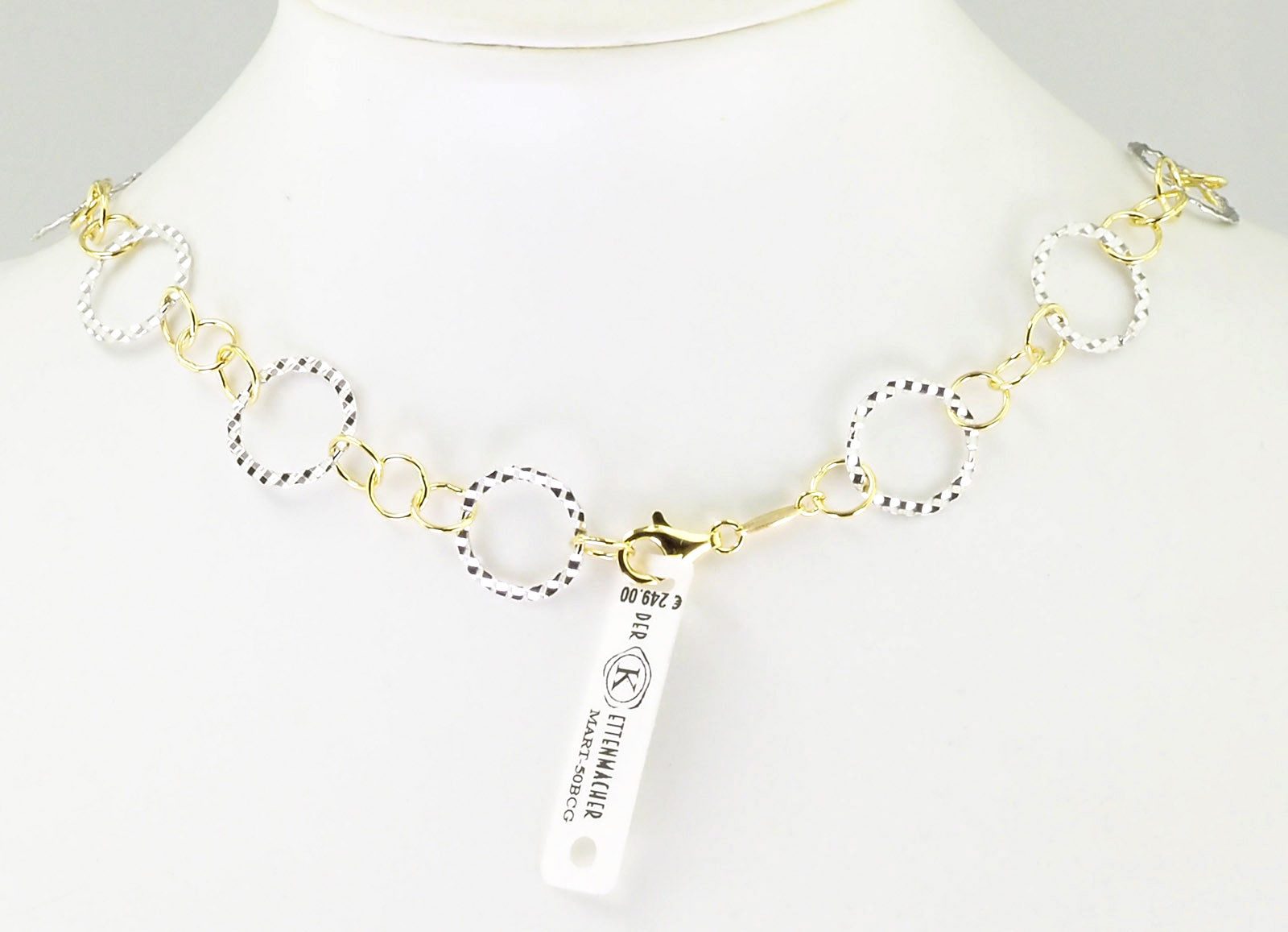 Der Kettenmacher Silberkette 925 Silber MART-50BCG Damen Halskette