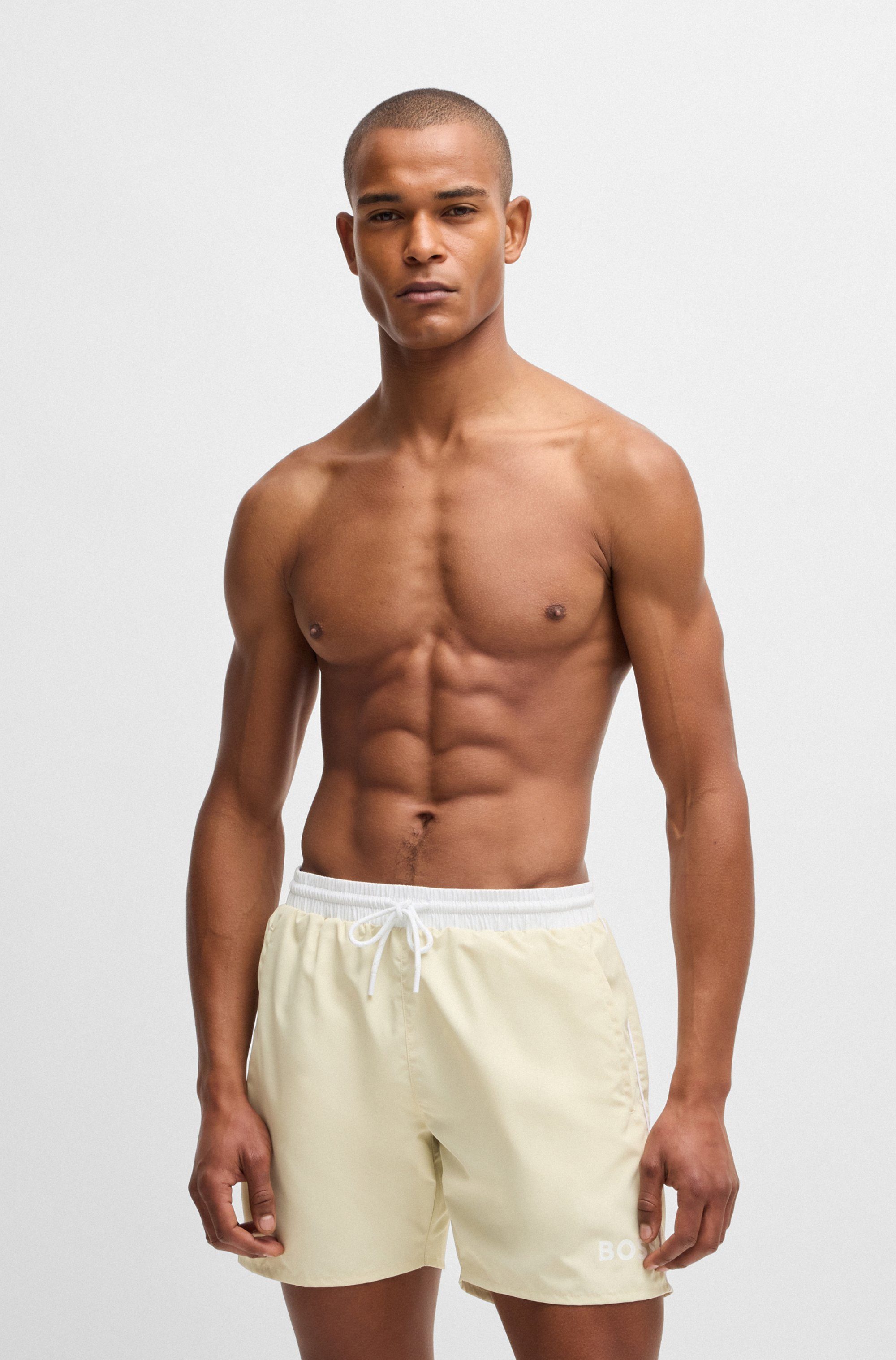 BOSS Badeshorts Starfish mit Kontraststreifen