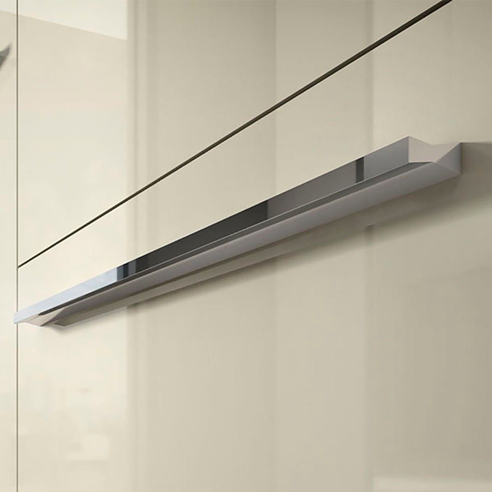 OTTO home Highboard Piano Vitrine (H/B/T): 123/60/40,2cm), UV lackiert, Soft-Close Funktion