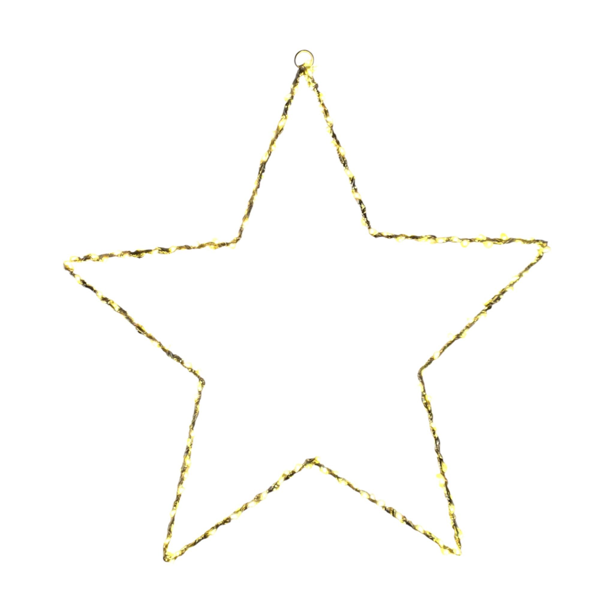 Meinposten LED Stern Weihnachtsstern Weihnachtsbeleuchtung XXL 50 cm 150 LE günstig online kaufen