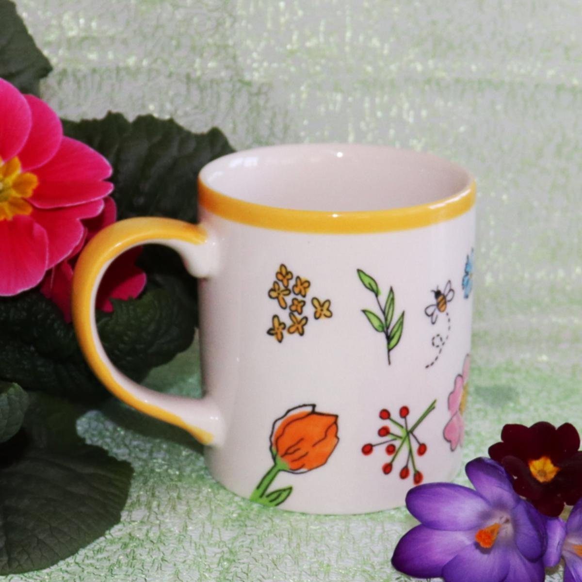 Flowers, Lovely Mila Mila Becher Keramik-Becher Keramik