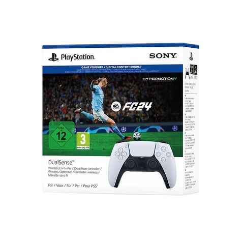 Playstation EA FC24 FIFA 24 Gutschein Code + DualSense PlayStation 5-Controller (Bundle)