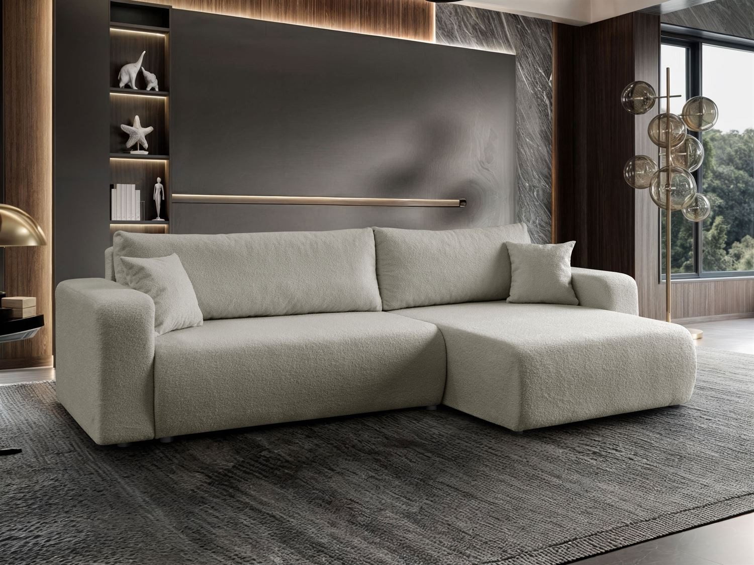 Lookway Ecksofa VESPO XL Moderne Wohnlandschaft günstig online kaufen