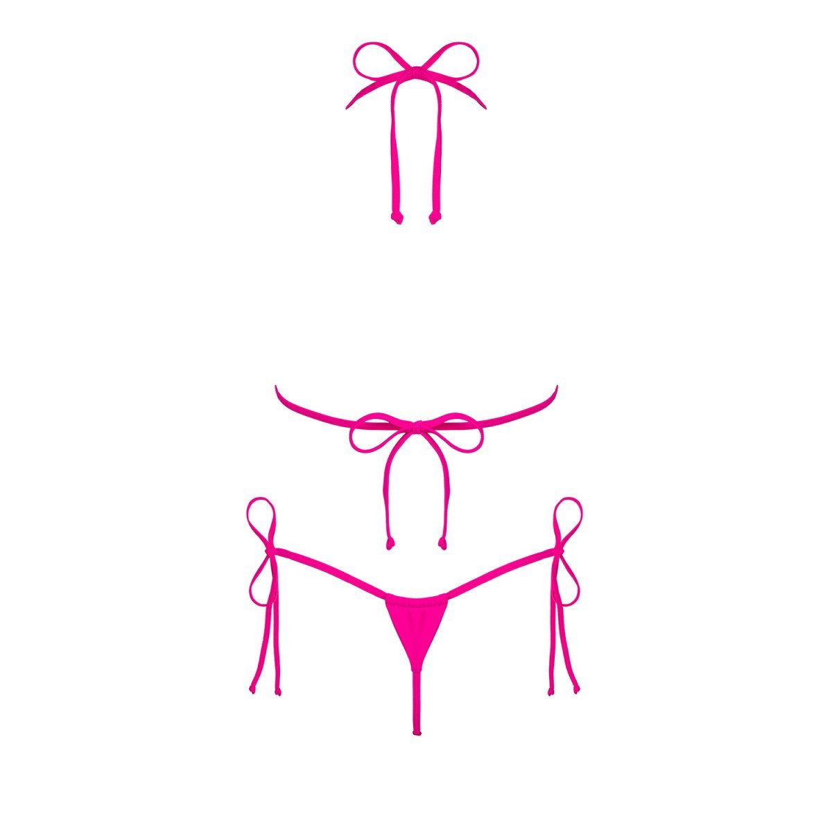Obsessive Push-Up-Bikini Obsessive - OB Bella Vista bikini pink - (O/S)