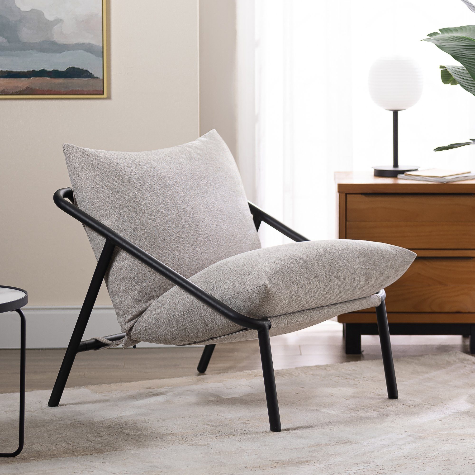 ZINUS Loungesessel Ada mit Metallgestell und günstig online kaufen