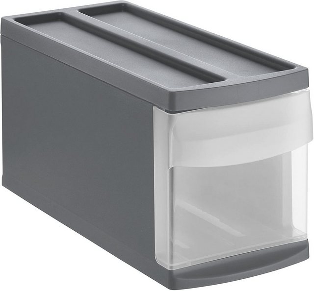 ROTHO Aufbewahrungsbox “Systemix Schubladenbox 1 Schub, Kunststoff (PP) BPA-frei”