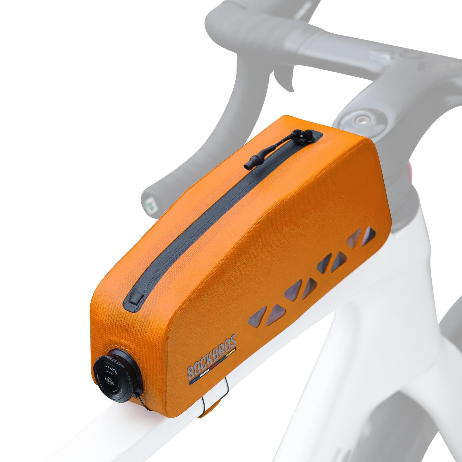 ROCKBROS Rahmentasche Road to Sky Oberrohrtasche 1L, wasserdicht, stabiles Material, schlankes Design