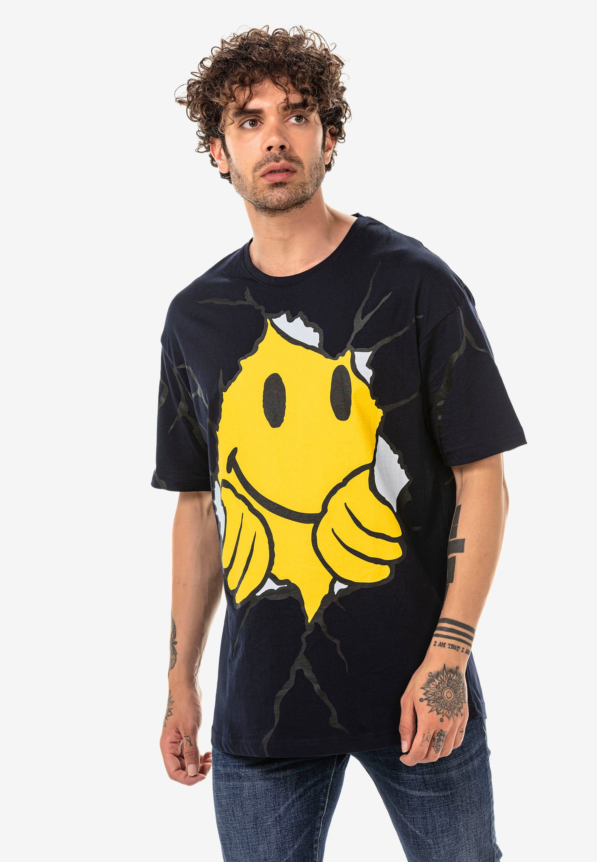RedBridge T-Shirt Chester mit großflächigen Print