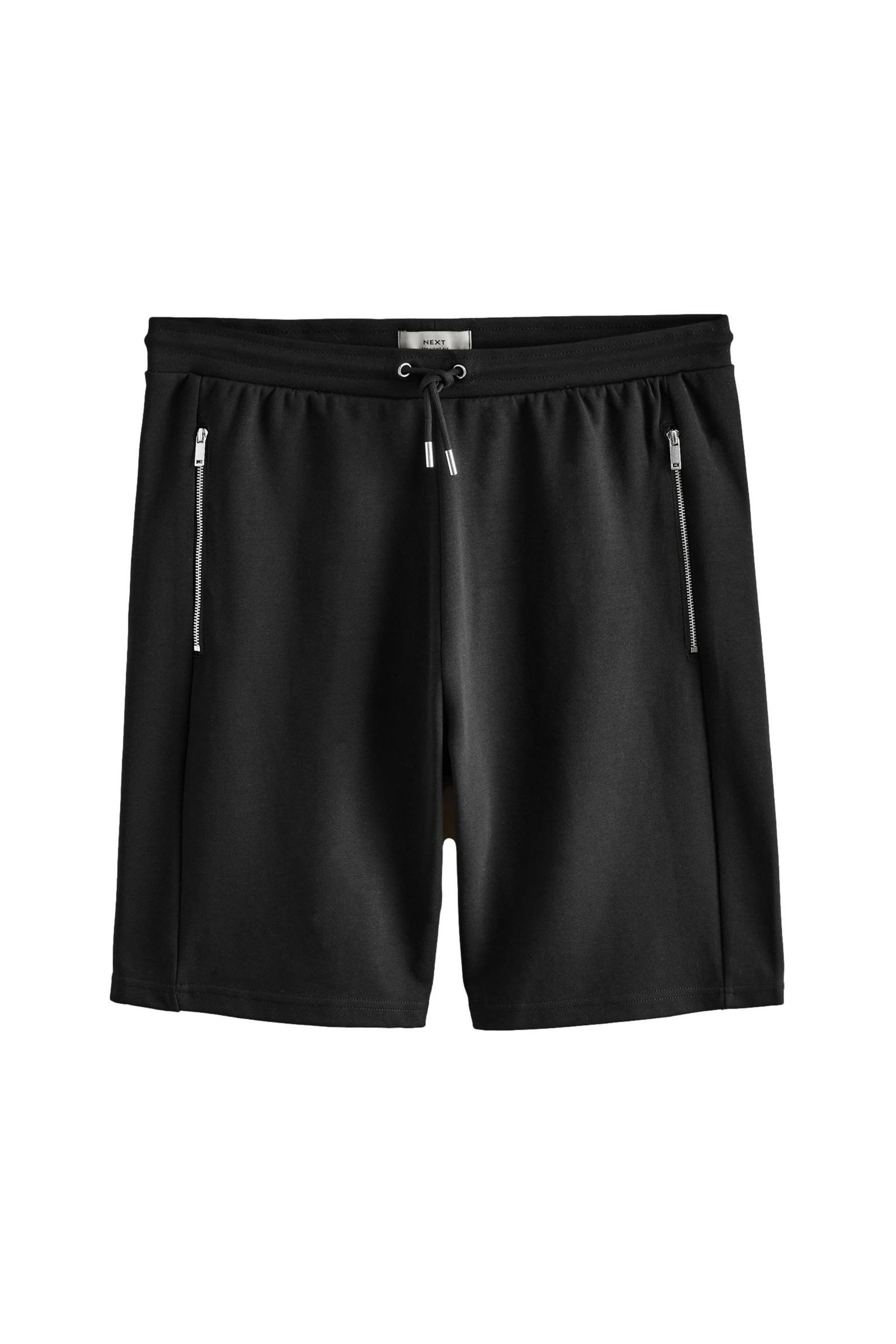 Next Sweatshorts Straight Fit Jersey-Shorts, Reißverschlusstasche (1-tlg)