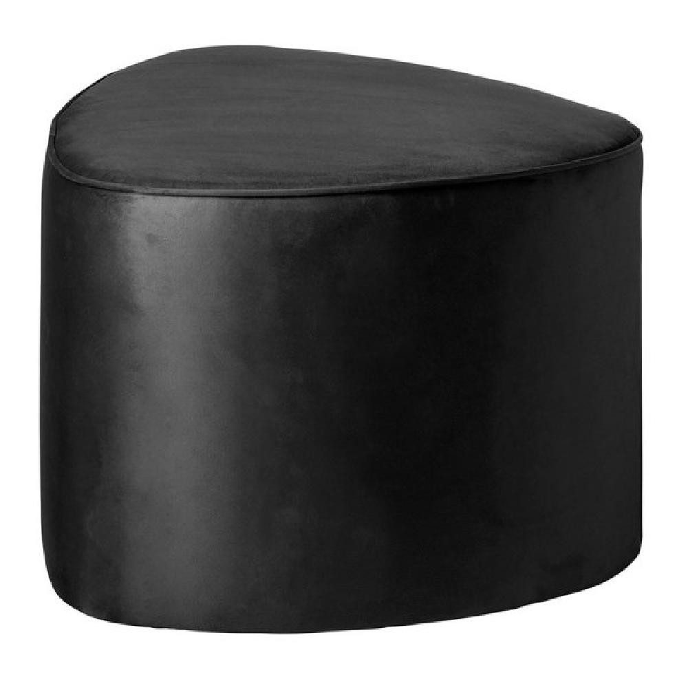 Fink Hocker Studio Pouf Hocker Sit Down Schwarz Samt