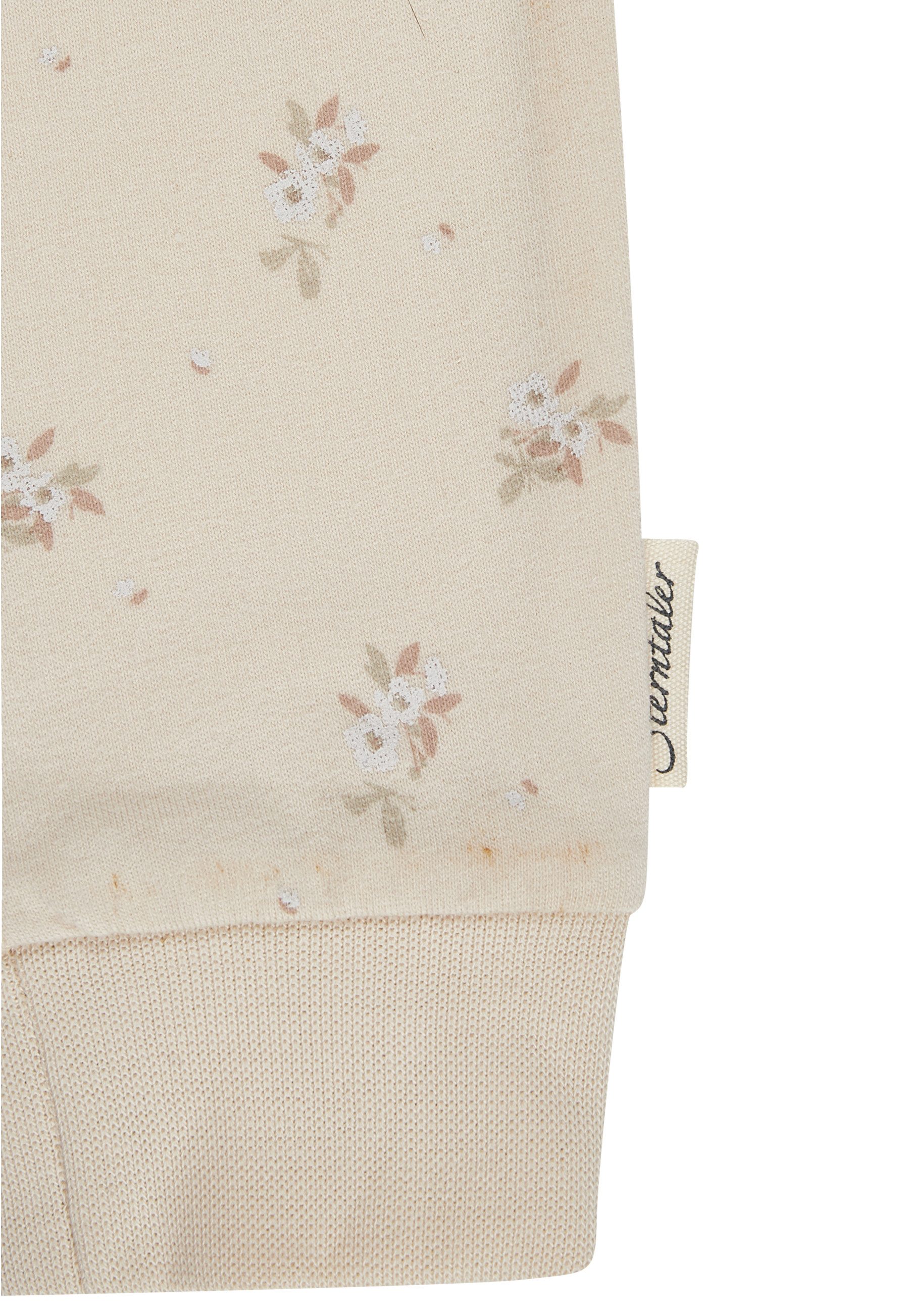 Sterntaler® Strampler Hose Blumen (1-tlg., Mitwachsbündchen)