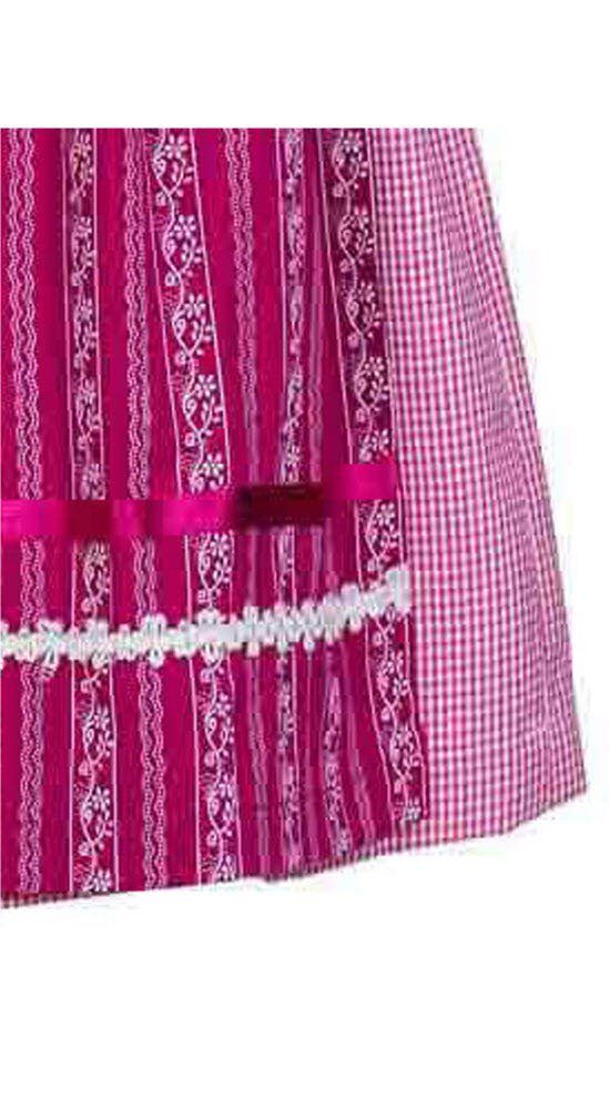 Kinderdirndl Original Tracht Nübler teiliges 3-teilig Anja Beere im Schürze, bayerischen Kinder in von Dirndl, 3 Dirndl Set Stil aus und Nübler Bluse