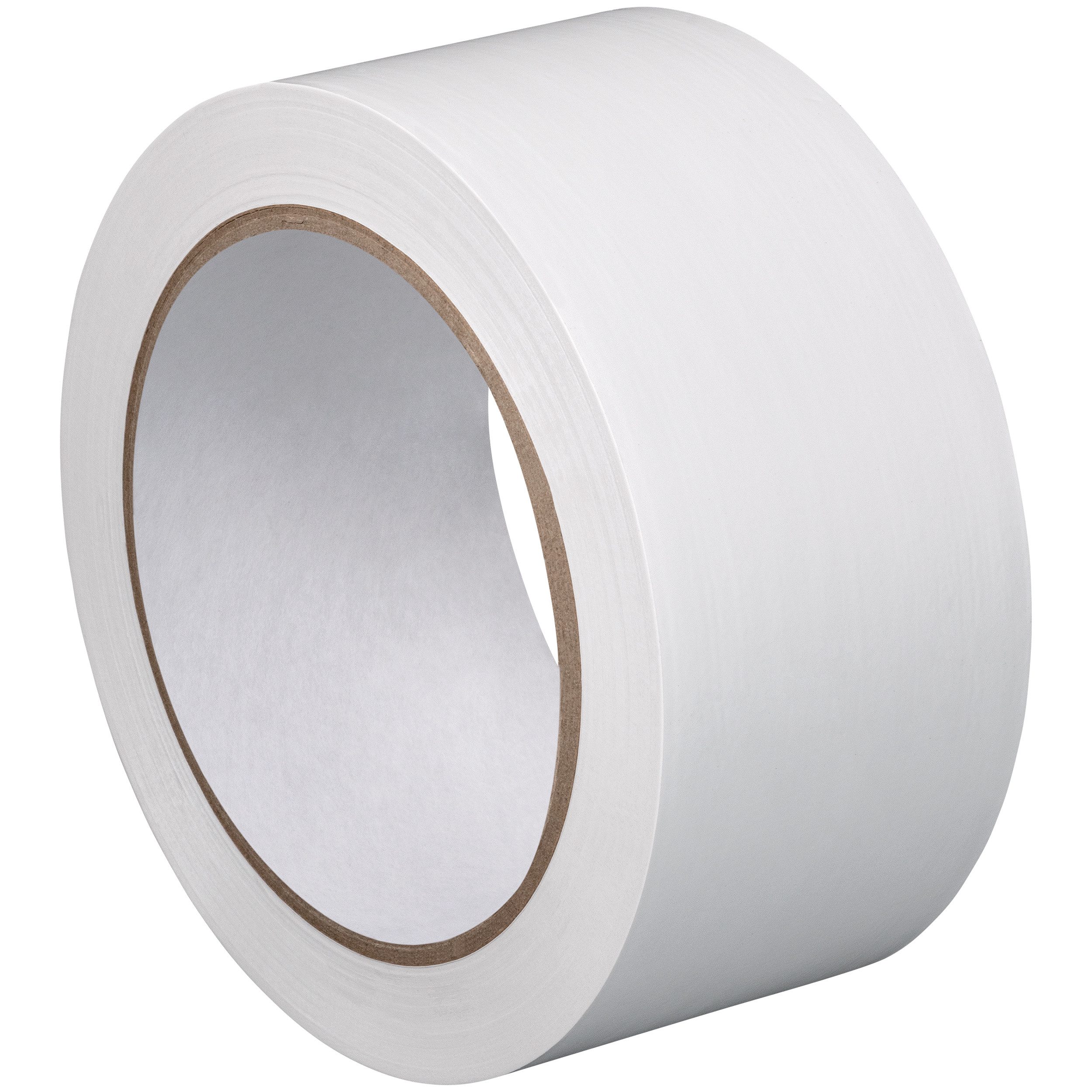 Klebeband 12 Rollen Putzerband PVC Schutzband Weiß Glatt 50mm je 33m