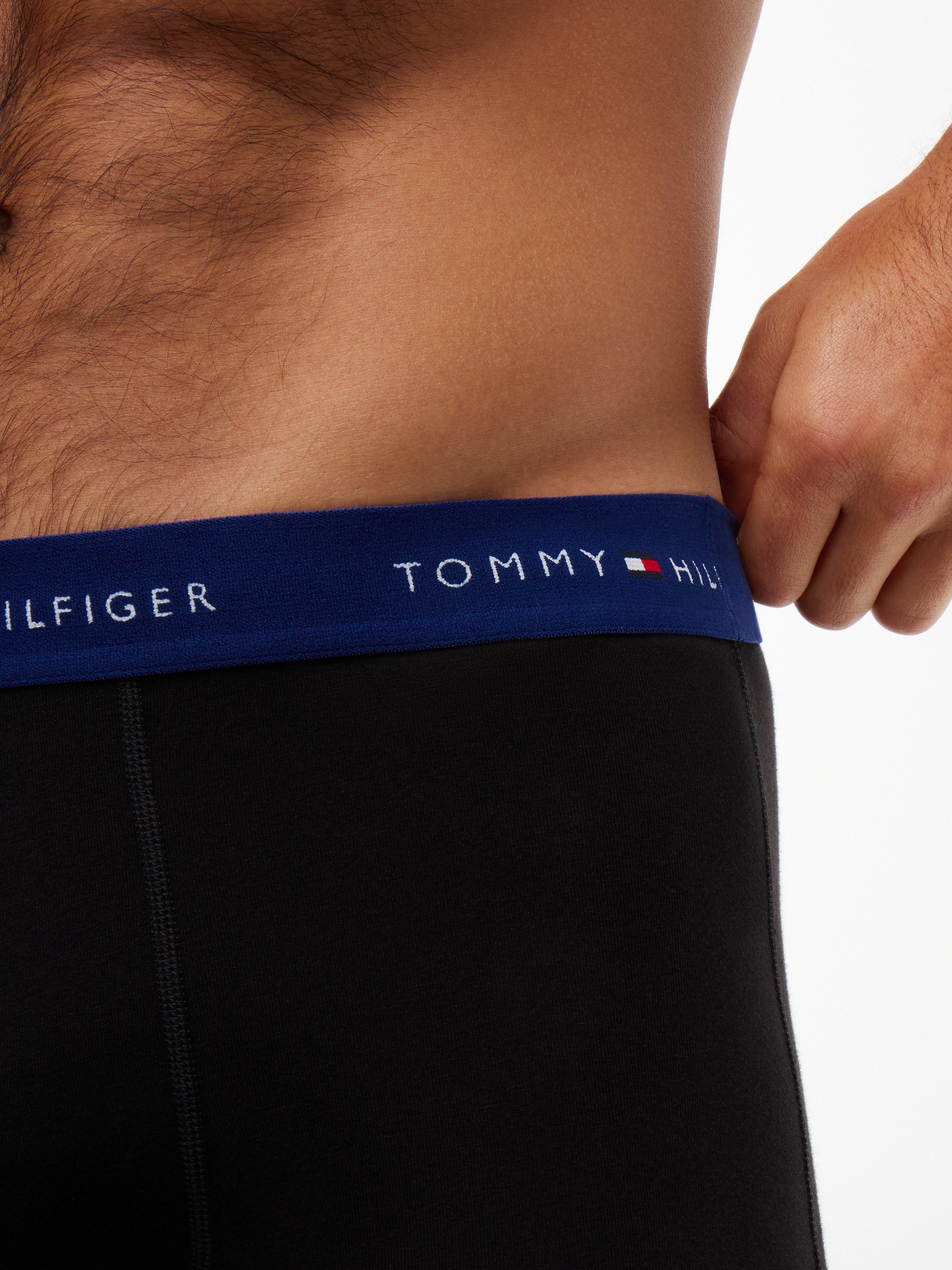 Tommy Hilfiger Underwear Trunk (3-St) Körpernahe Passform mit elastischem Bund – Bild 4 von 5
