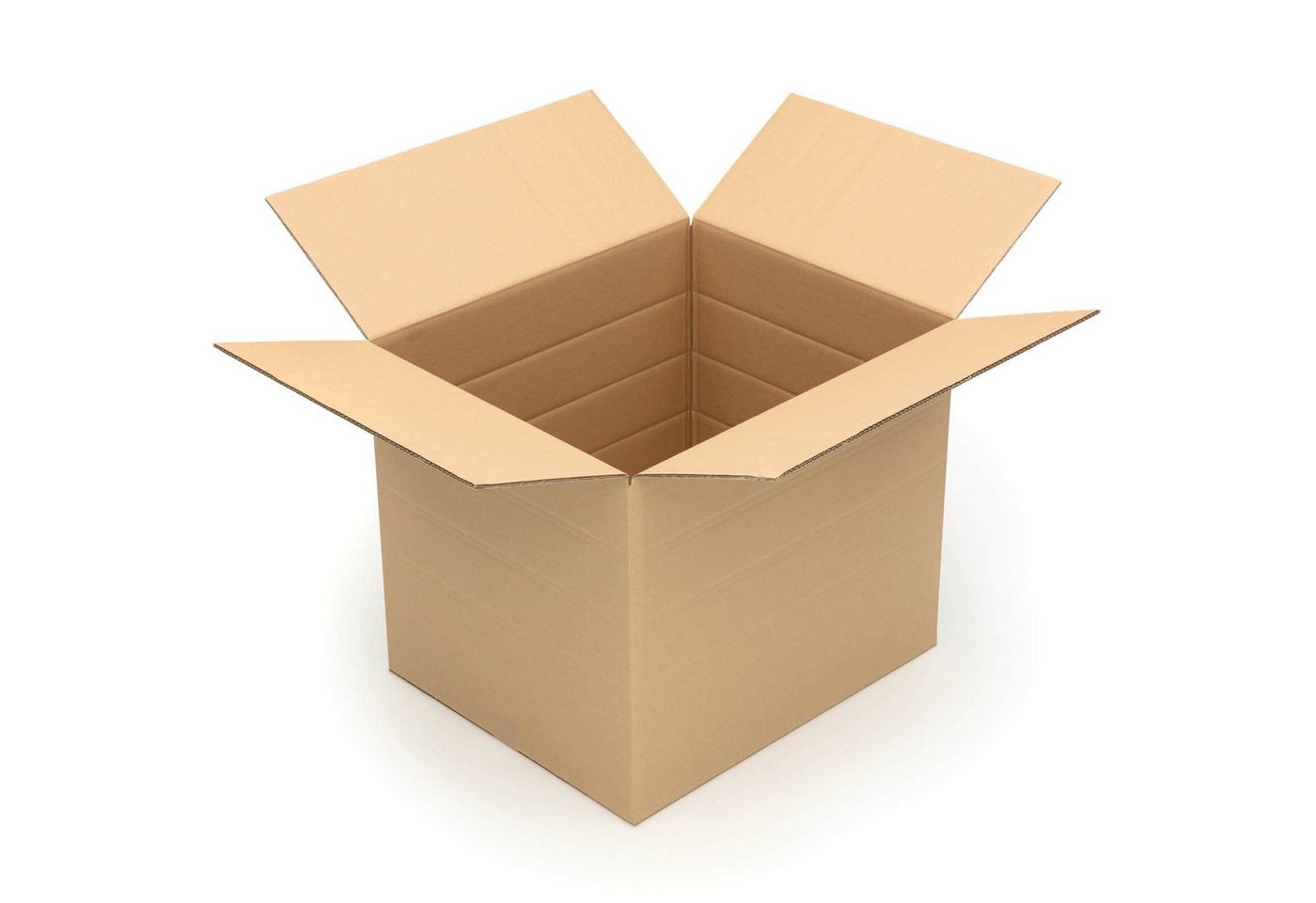 Thumbnail - KK Verpackungen Versandkarton, Faltkartons 600 x 500 x 500 mm Postversand Warenversand Wellpappkarton