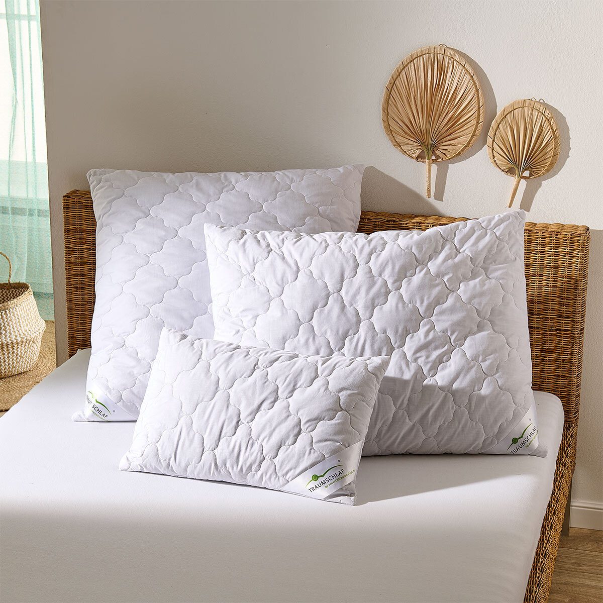 TRAUMSCHLAF Naturhaarkissen Kamelhaar Nature, Füllung: Bezug: 100% Baumwoll günstig online kaufen