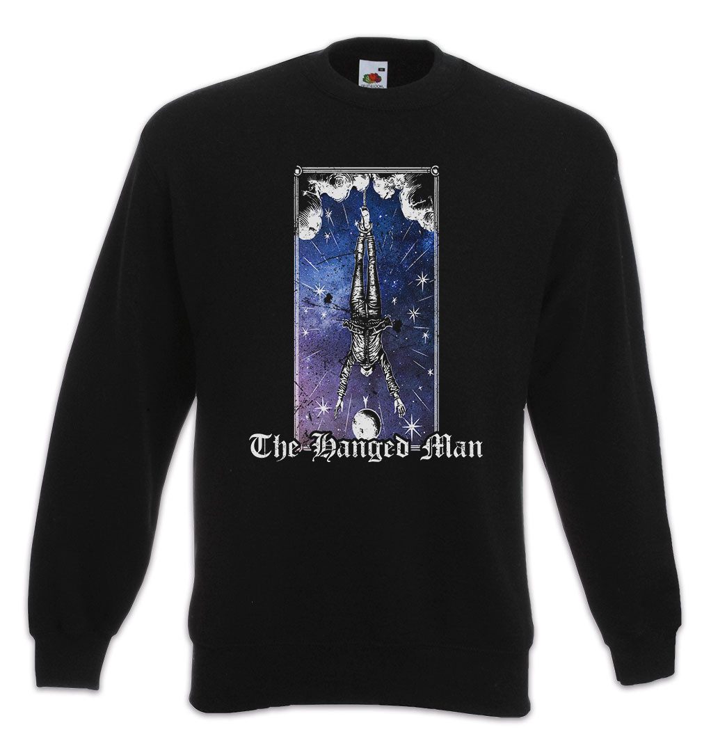 Sweatshirt Tarot B The Hanged Man Sweatshirt Set Card Karte Deck Arcana Voodoo