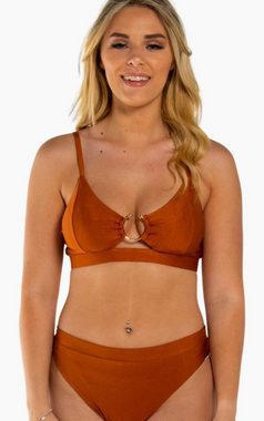 AMBR Designs Trainingstop AMBR Designs Hook Crop Top Bronze S (1-tlg)