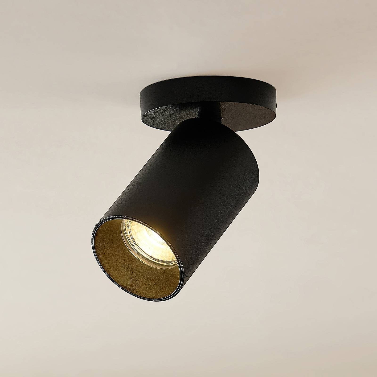 Arcchio Deckenstrahler Brinja, Metall, Schwarz IP20, 1 x 8 W LED