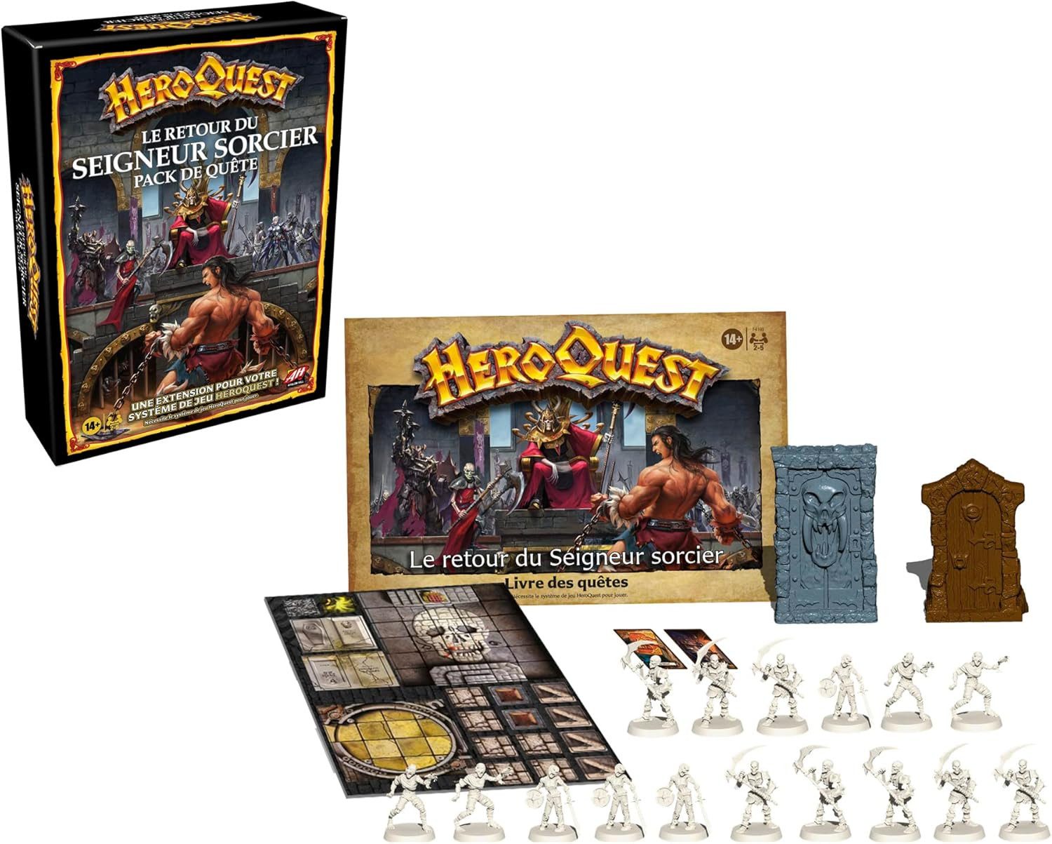 Hasbro Spiel Avalon Hill HeroQuest Erweiterung Der Rückkehr des Herr Hexe F4193801