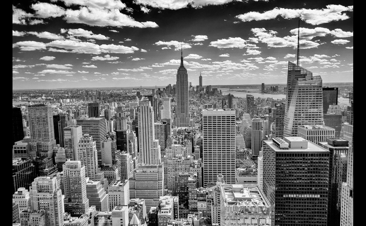 Papermoon Fototapete Manhattan Panorama
