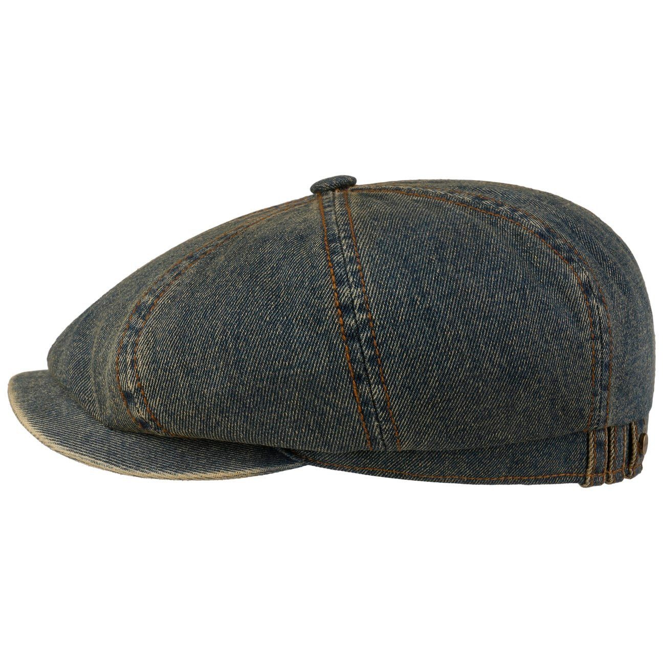 Stetson Flat Cap (1-St) Schirmmütze mit Schirm