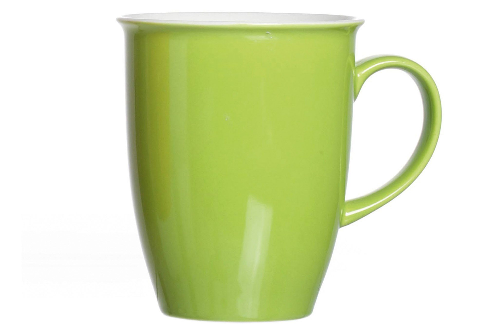 Ritzenhoff & Breker Becher Doppio Kaffeebecher 320 ml Porzellan grün, Porzellan