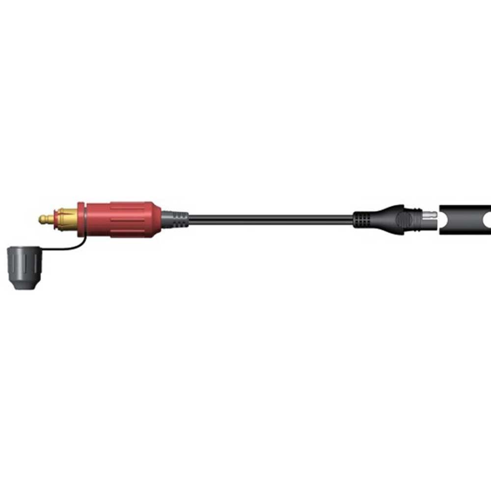 TECMATE Zubehör f. Ladegeräte Optimate 6 Stecker SAE Anschluss schwarz Universal-Ladegerät
