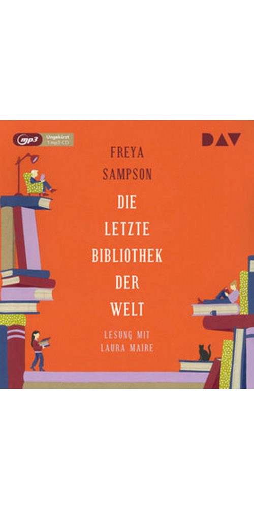 Der Audio Verlag Hörbuch Die letzte Bibliothek der Welt, (1-St)