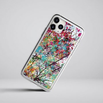 DeinDesign Handyhülle Malerei Blätter Kunst Autumn8, Apple iPhone 11 Pro Max Silikon Hülle Bumper Case Handy Schutzhülle