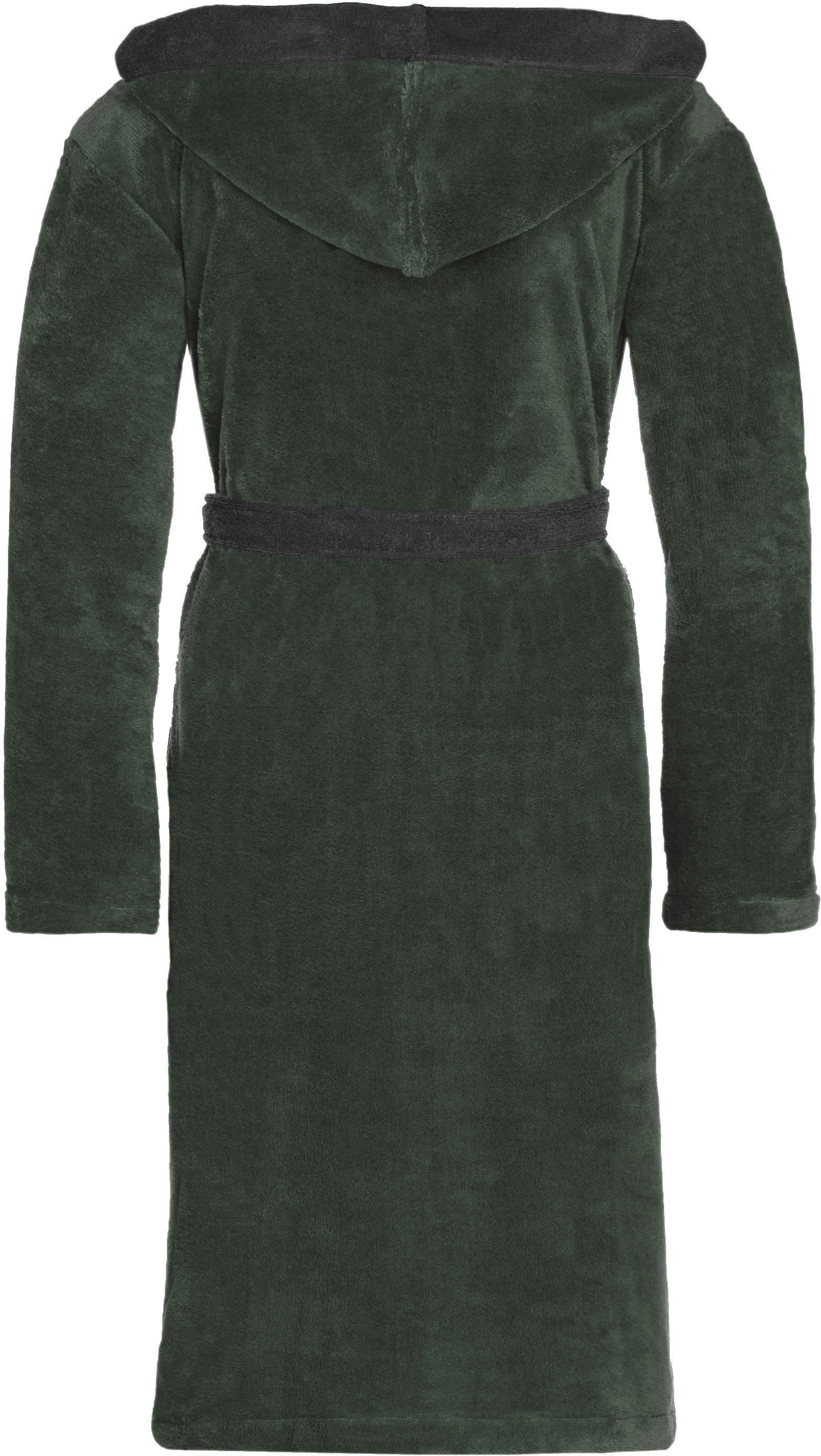 Vossen Unisex-Bademantel Poppy, ideal für Sauna & Spa, Hotelbademantel, Mor günstig online kaufen