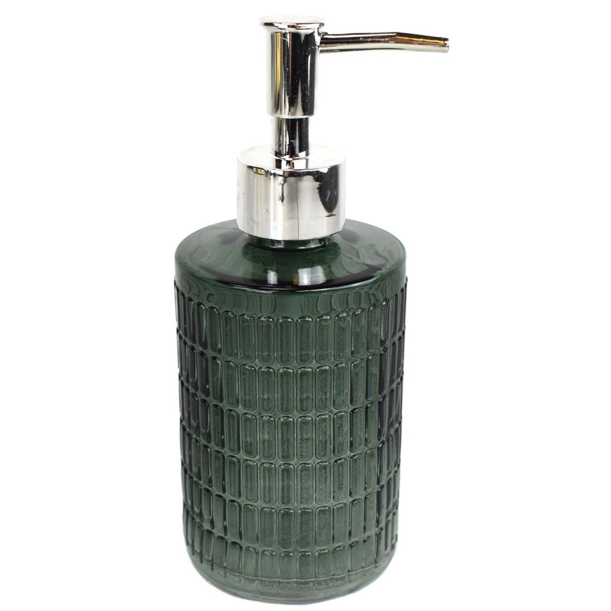 Home Line Seifenspender Pumpspender Øca. 7 cm aus Glas moderner Spender für Seifen, universell einsetzbar