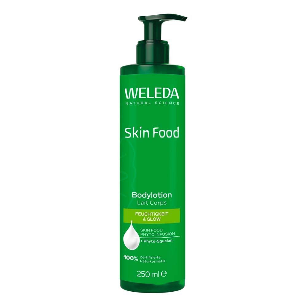 WELEDA Körperlotion Skin Food - Bodylotion Feuchtigkeit & Glow 250ml