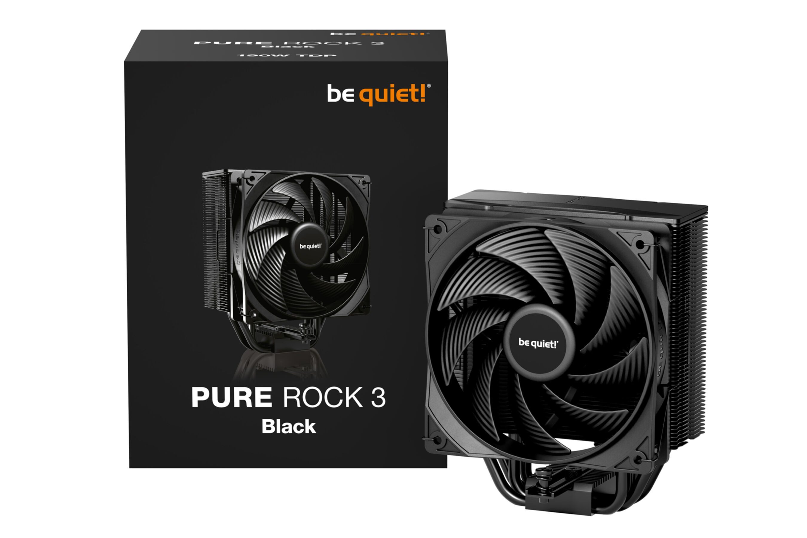 Gehäuselüfter Pure Rock 3 Black