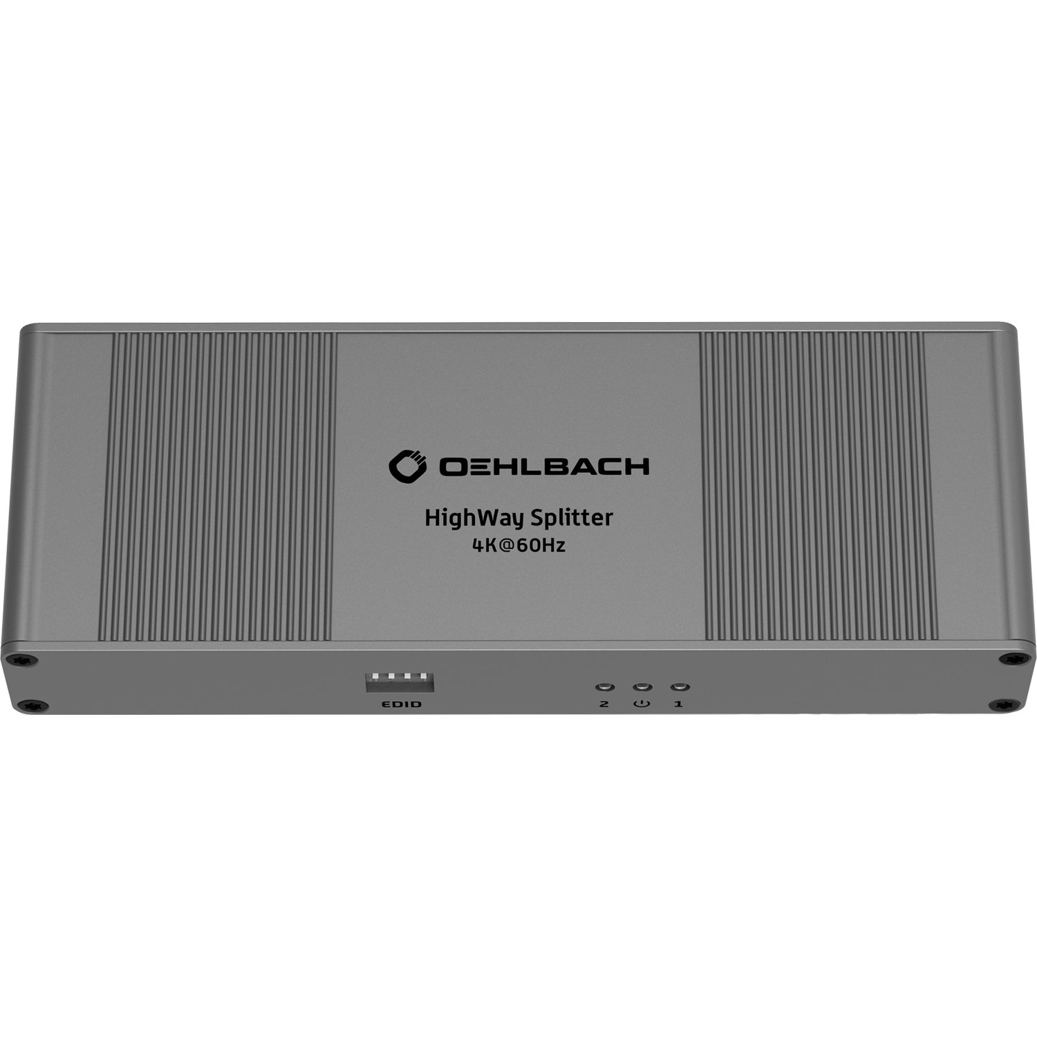 OEHLBACH HDMI-Splitter HighWay Splitter 4K Signal-Verteiler für HDMI®, Vollmetall, Präzise