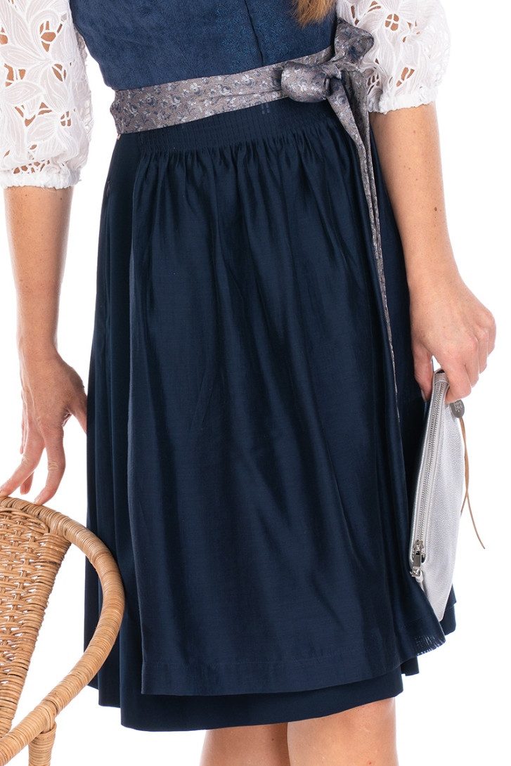 Spieth & Wensky Dirndl Cord Dirndl 2tlg. - HUMALDI - dunkelblau
