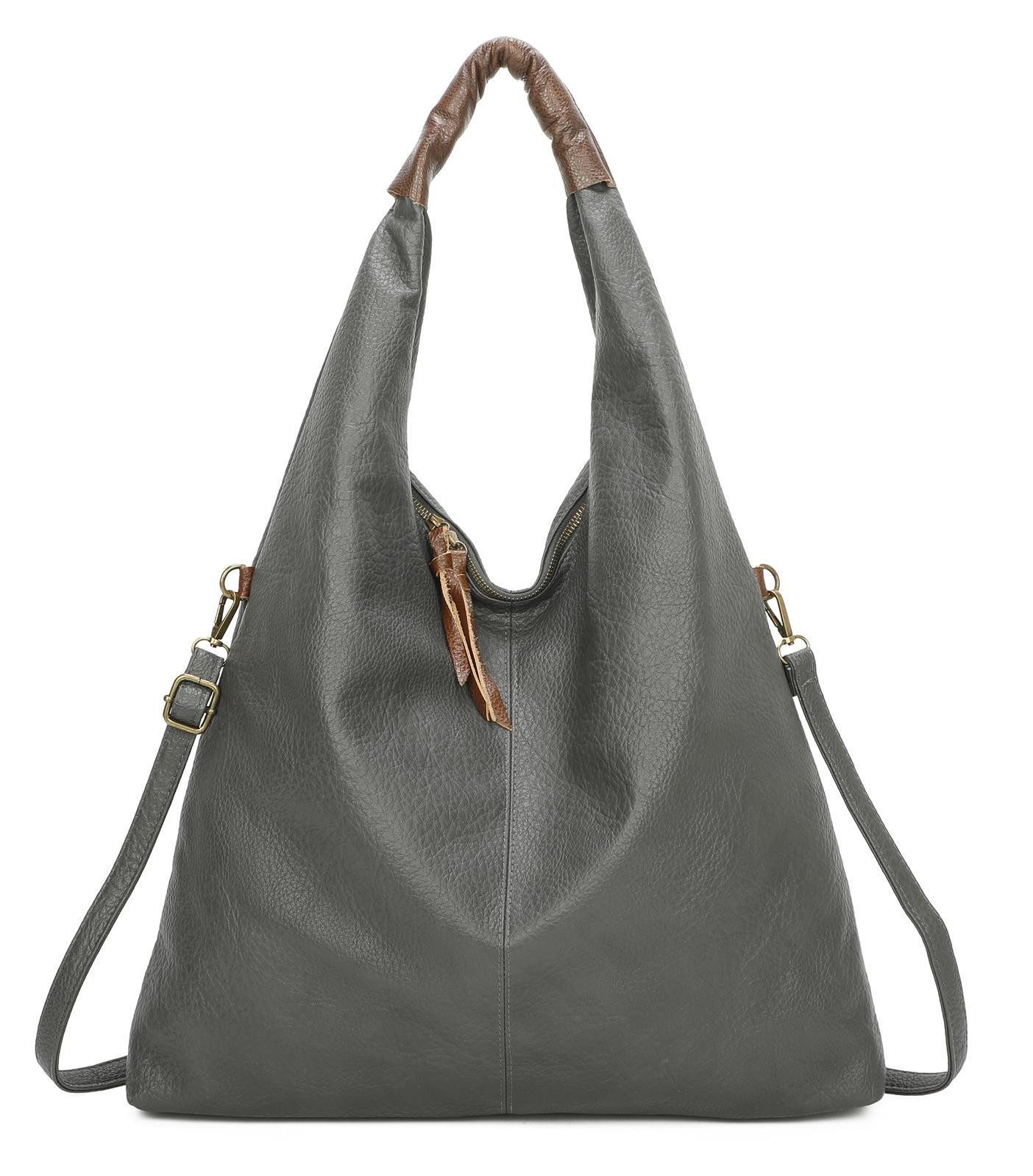 ITALYSHOP24 Schultertasche XXL Damen Shopper Tasche günstig online kaufen