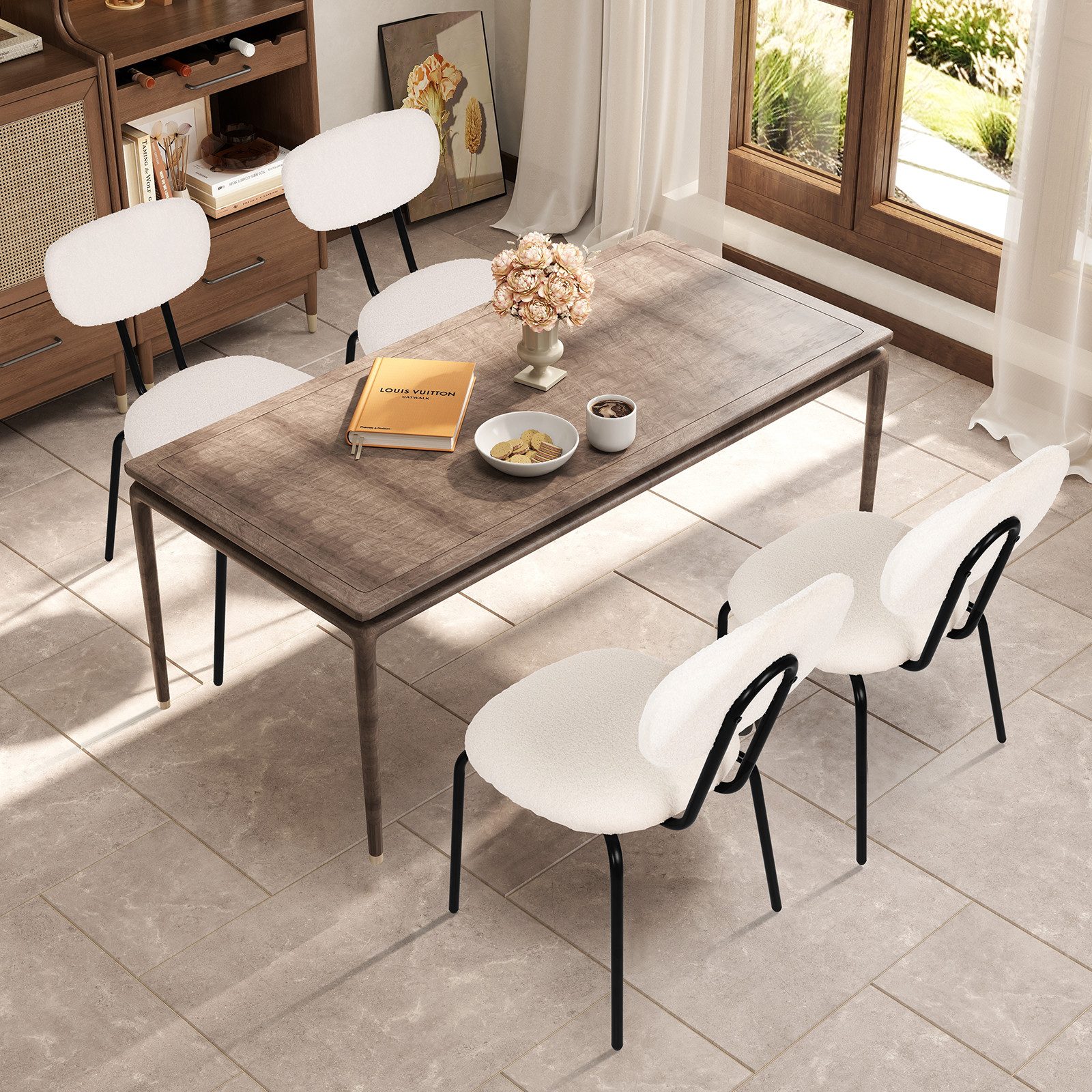 Puluomis Esszimmerstuhl 2/4/6/8er Set Essstühle Küchenstühle günstig online kaufen